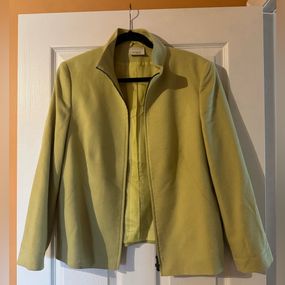 Vintage Green Wool Jacket